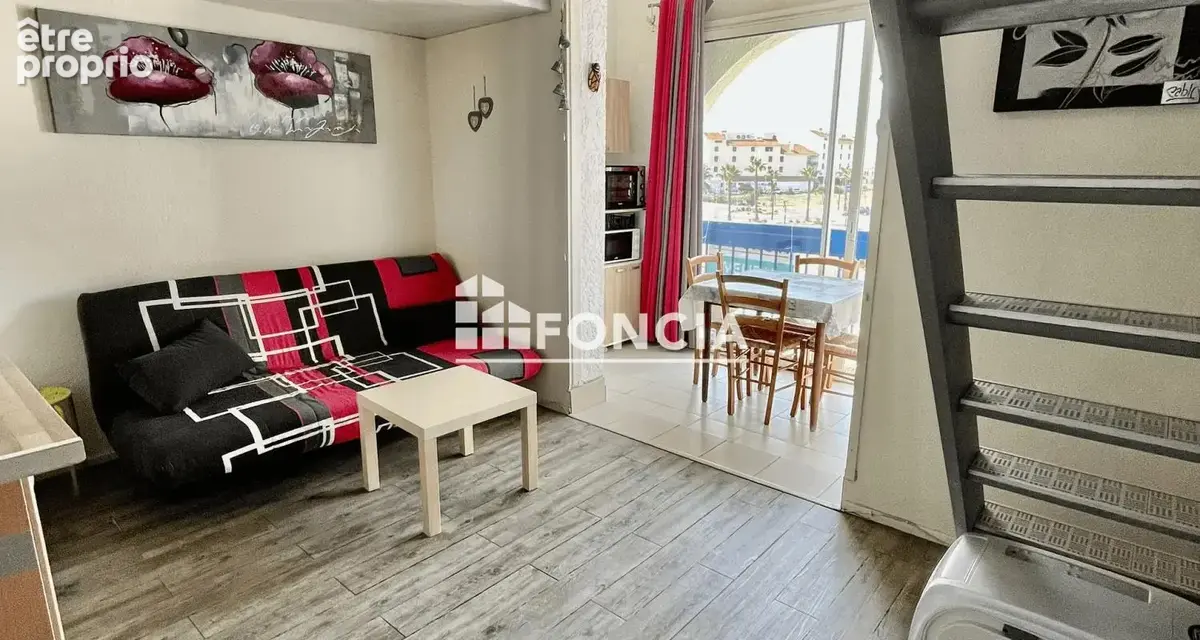  À VENDRE BARCARES 66420 – Spacieux T2 rénové avec mezzanine et loggia lumineuse  - photo 4
