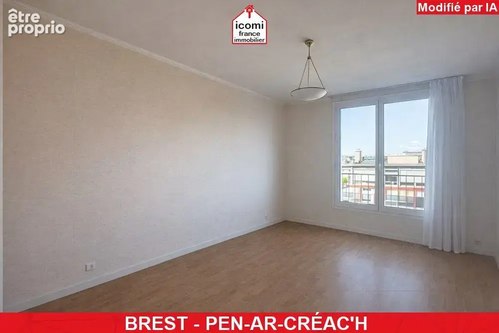 Finistere - brest (29200) - a vendre - appartement - t4 - 2 chambres - sejour de 30m² - dpe d - vue degagee - dalle beton - asce - photo 8