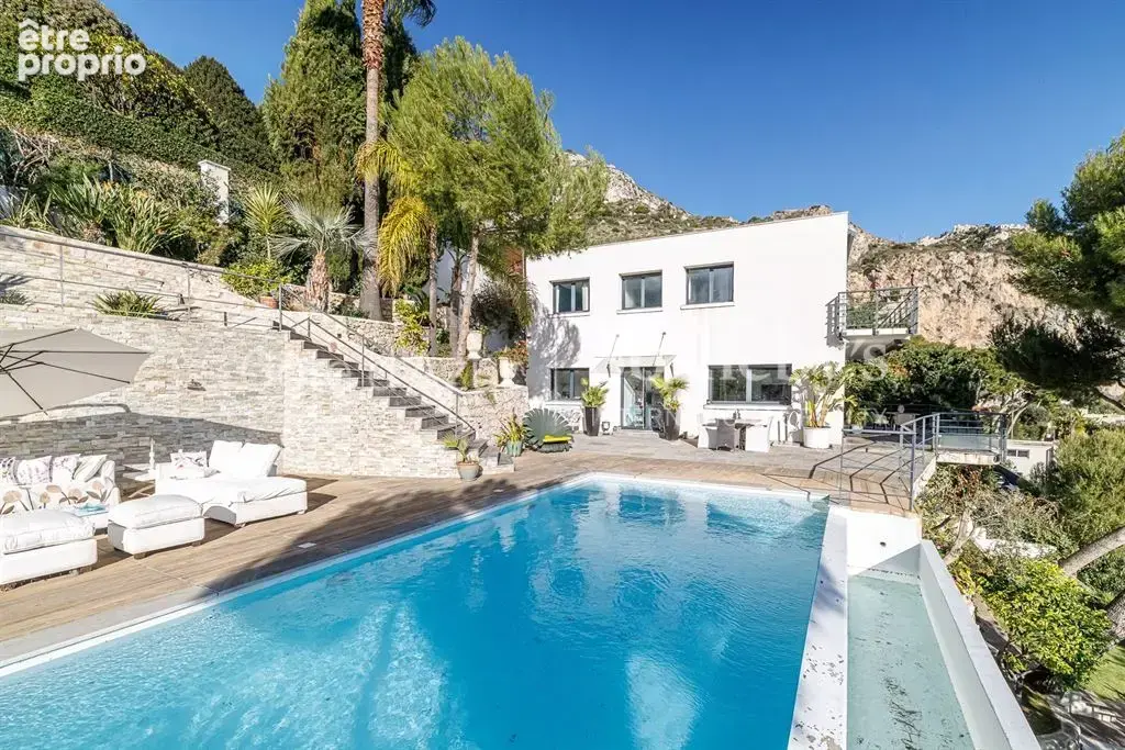 Villa contemporaine avec piscine et vue mer à Èze bord de mer, Côte d’Azur - photo 19