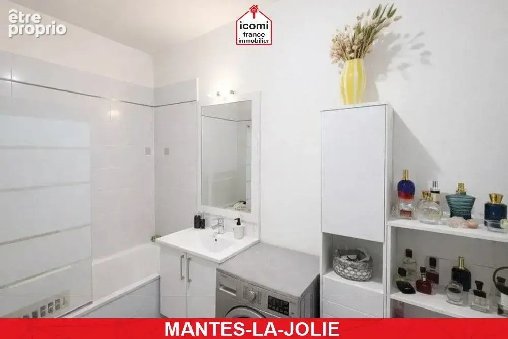 Yvelines - mantes-la-jolie (78200) - a vendre - appartement t3 avec terrasse et parking 2 voitures - belle piece de vie avec cui - photo 7