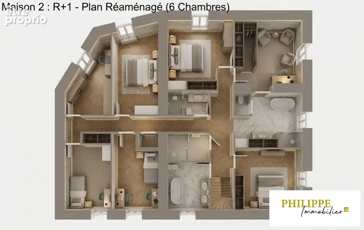 Maison 7 pièces 250 m² à vendre à La Terrasse (38660) - photo 5
