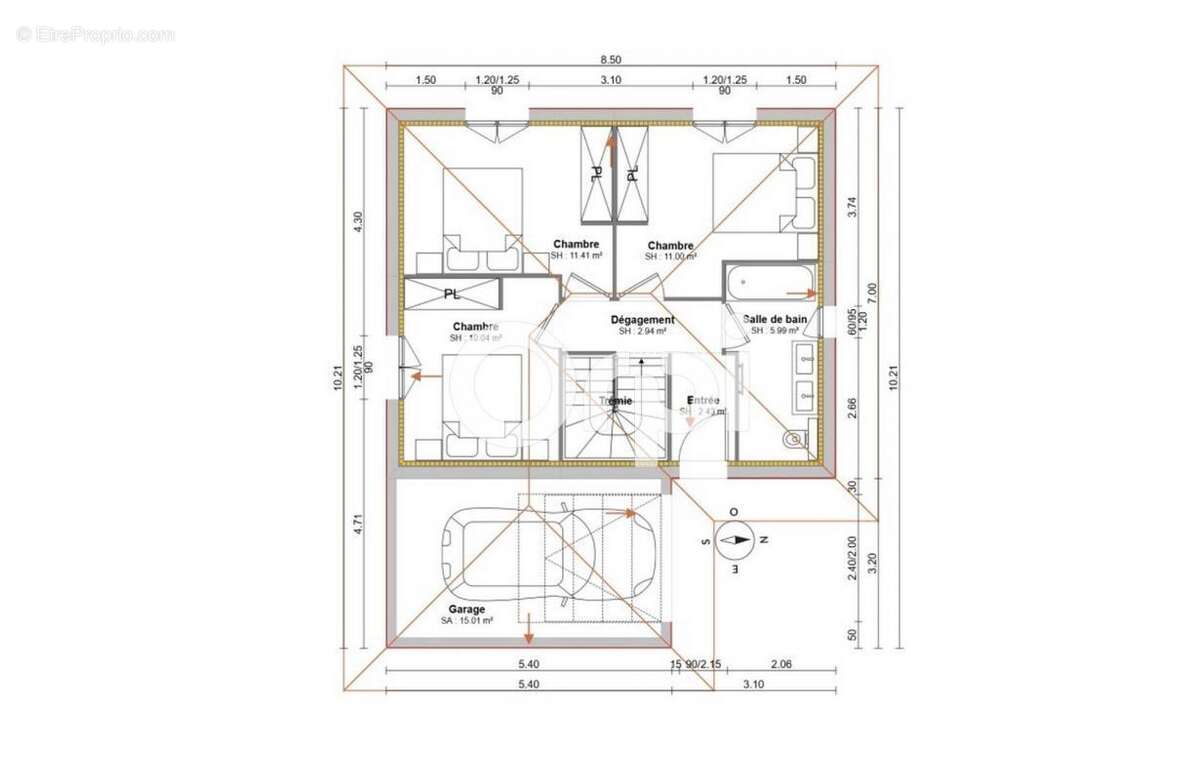 Terrain à HURTIERES