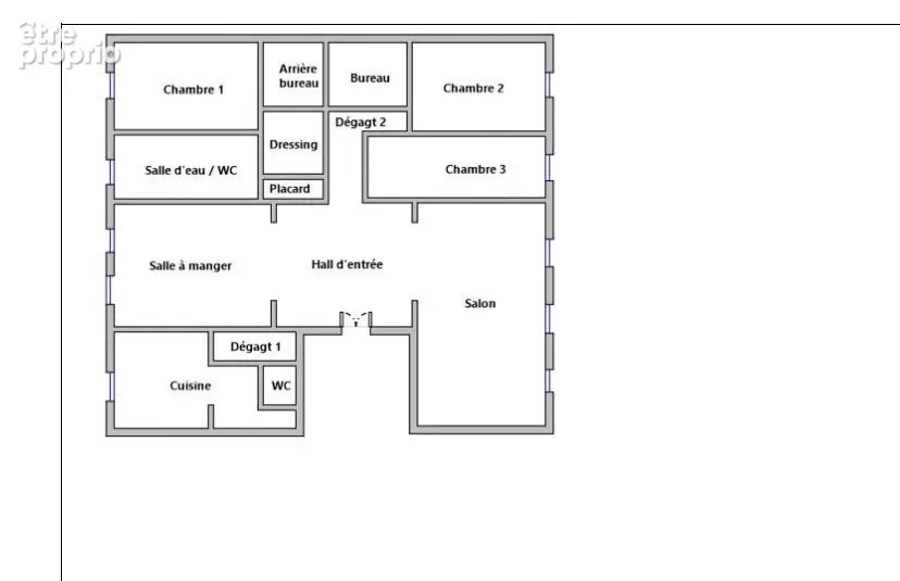 Appartement bourgeois de 226 m² avec réception de 100 m² - photo 14