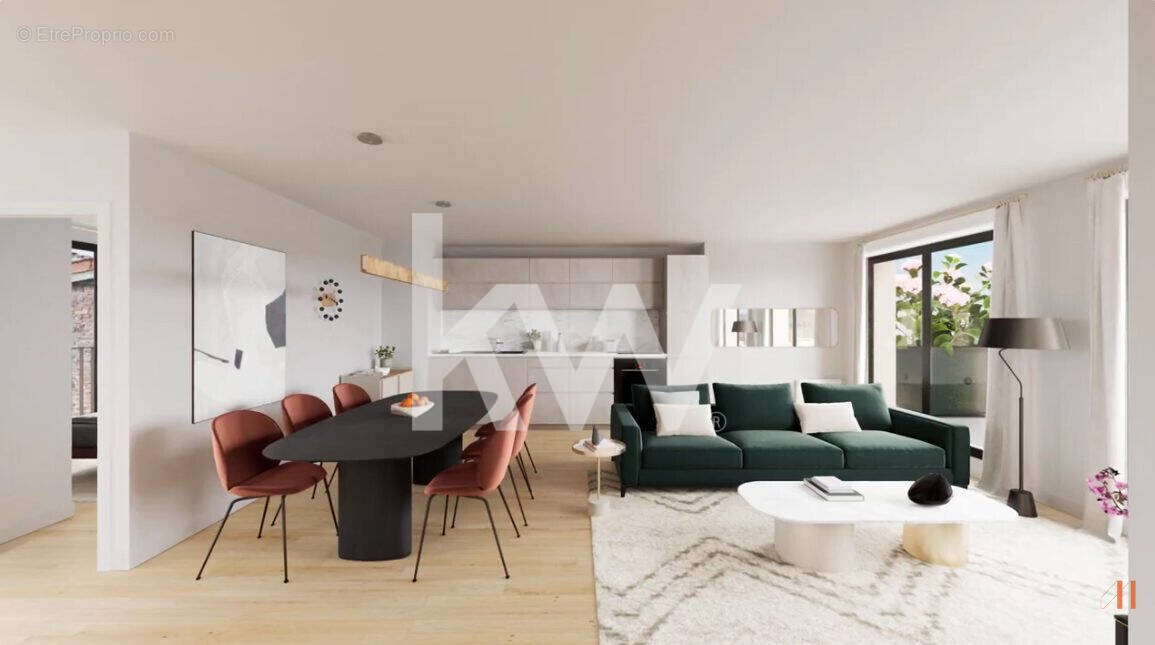 Appartement à BOULOGNE-BILLANCOURT