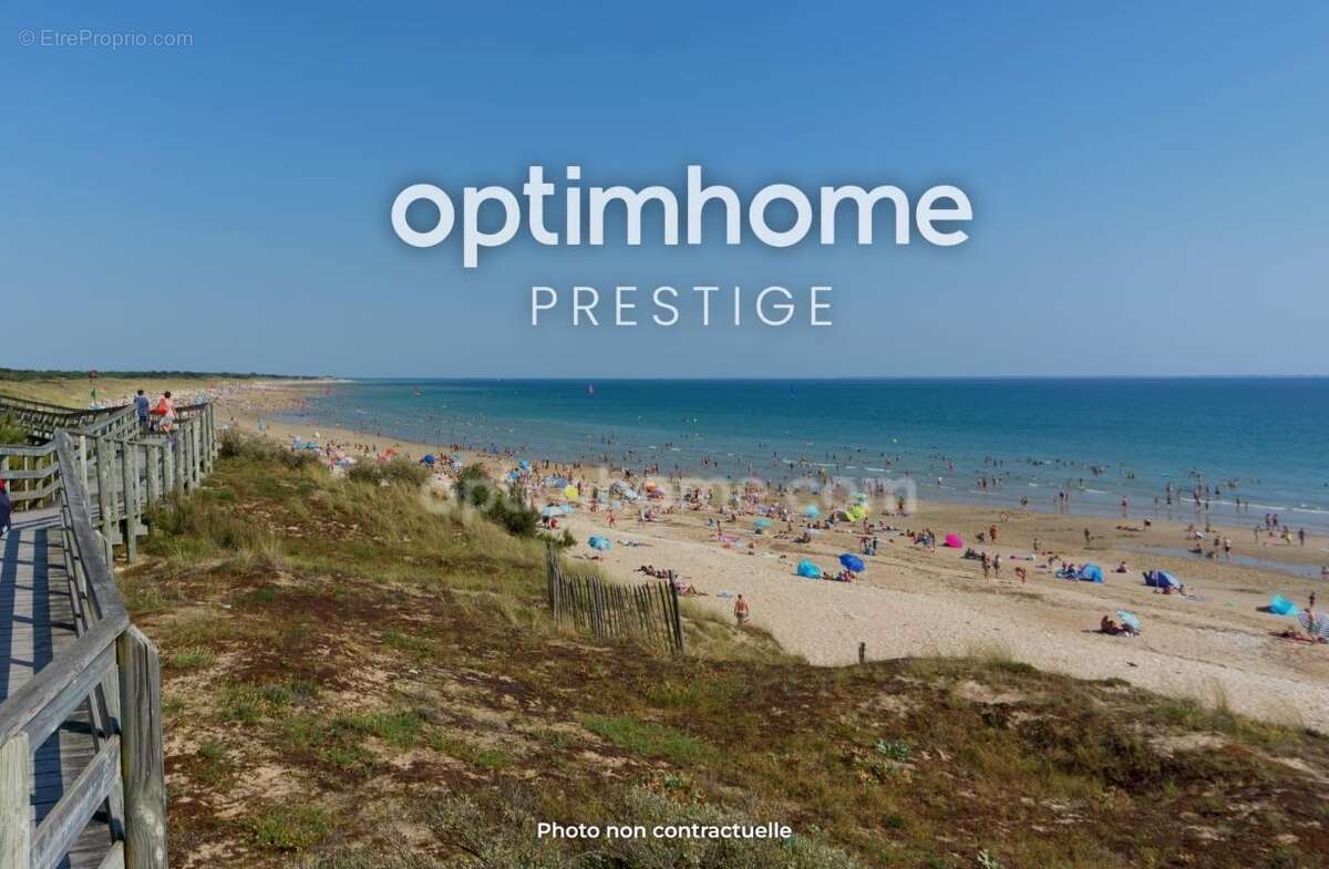 Grand terrain  vue mer avec maison de plain-pied fort potentiel à l'île de ré rivedoux plage - photo 6