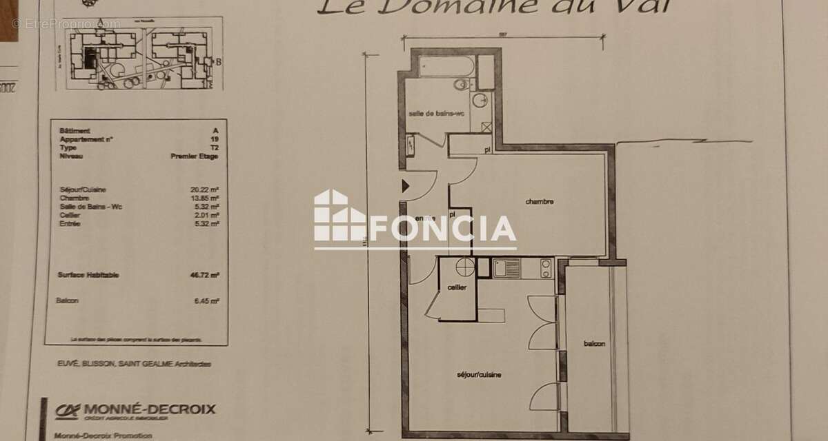 Appartement à BUSSY-SAINT-GEORGES