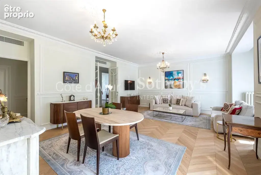 Nice Carré d’Or, appartement bourgeois 4 pièces avec trois chambres et balcon - photo 15