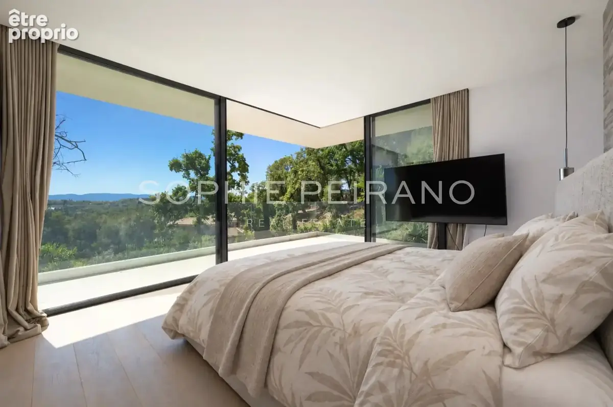 Opio - villa contemporaine avec piscine - photo 9