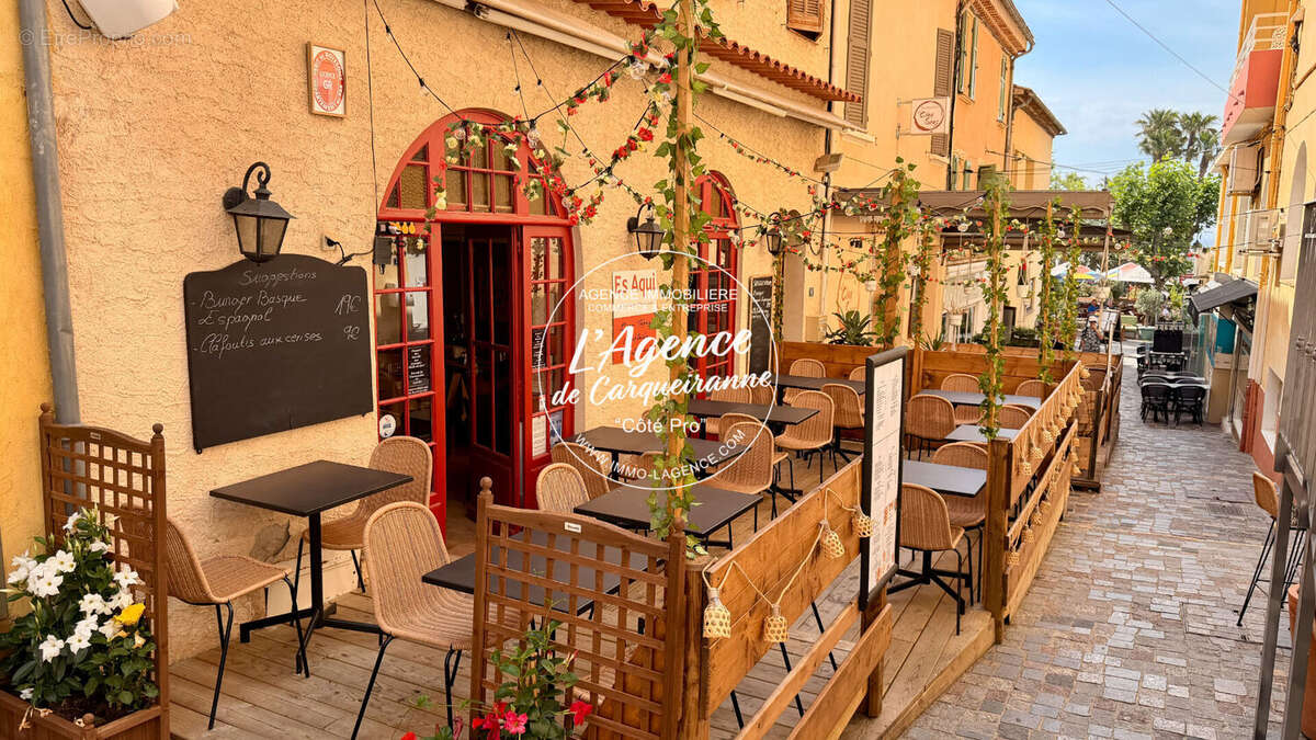 A vendre fonds de commerce restaurant 90 m2 avec terrasse idealement situe dans le centre ville pietons au lavandou - photo 4