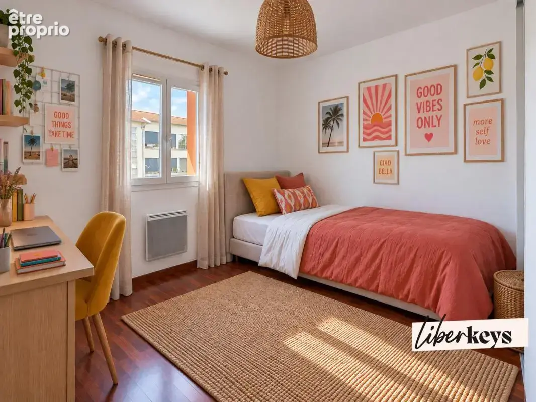 Caluire-et-Cuire – Vernay  Maison de ville 93 m² – 3 chambres – jardin - 1 box & 1 place de stationnement - photo 9