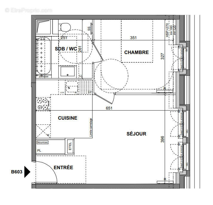 Appartement à LE PLESSIS-ROBINSON