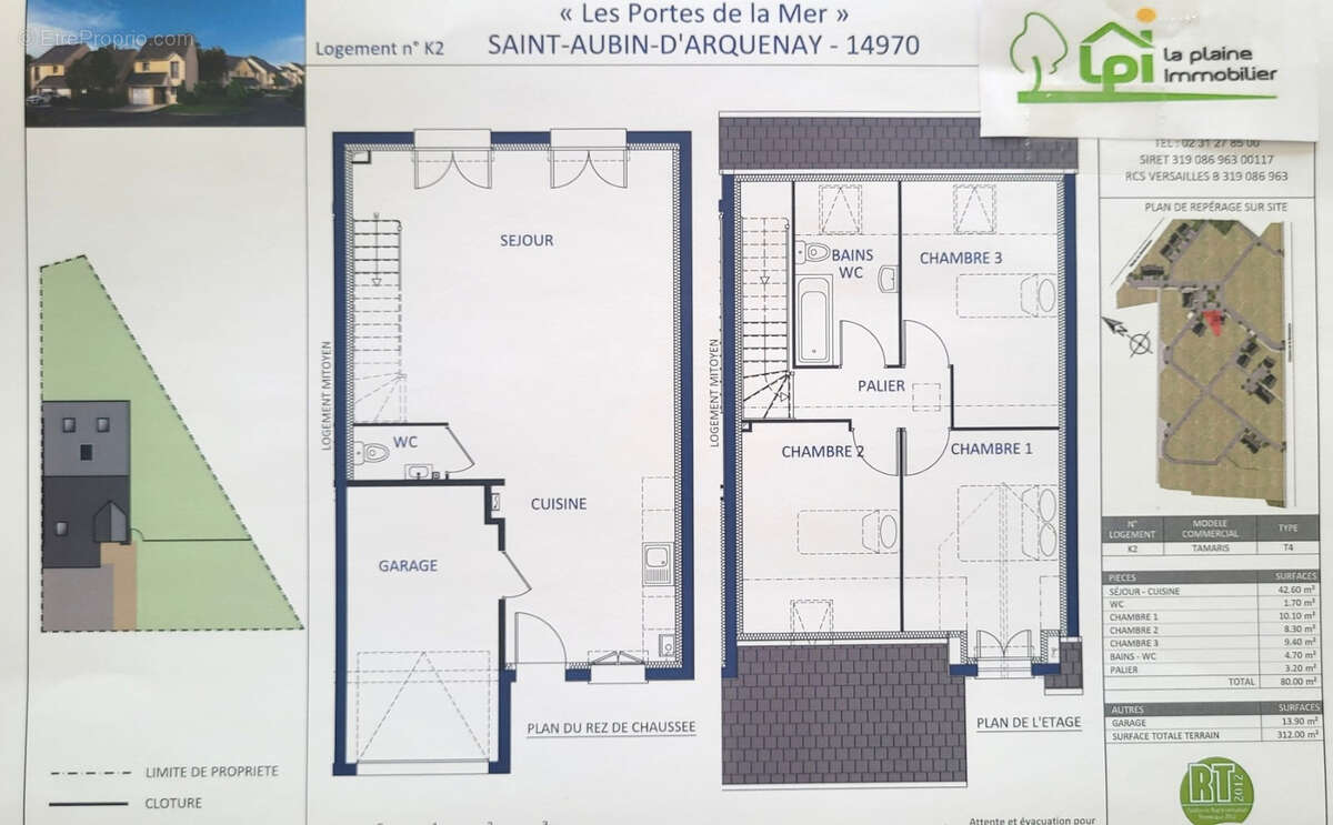 Maison à SAINT-AUBIN-D&#039;ARQUENAY