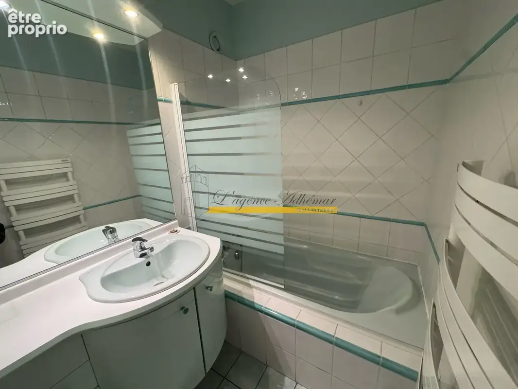 Appartement T3 de 80 m2 avec balcon et vue dégagée   Résidence Le Jabron 2 - Montélimar - photo 7
