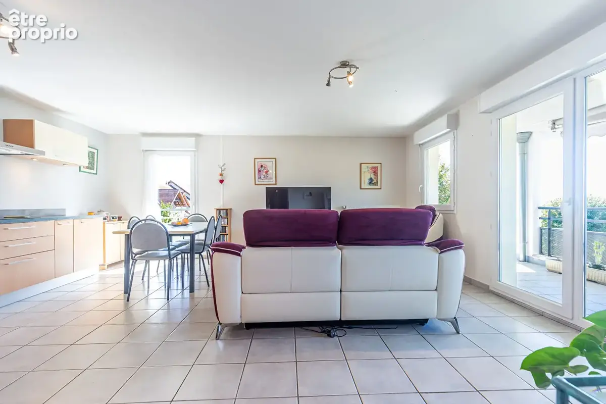 Agence immobiliere laforet - exclusivite - "nepeta" - annecy / pringy - appartement t3 de 63,86m²  - terrasse 15m² - dernier eta - photo 6