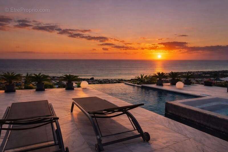 A vendre - propriété confidentielle – villa contemporaine – vue mer absolue – prestations signature - saint francois - photo 7