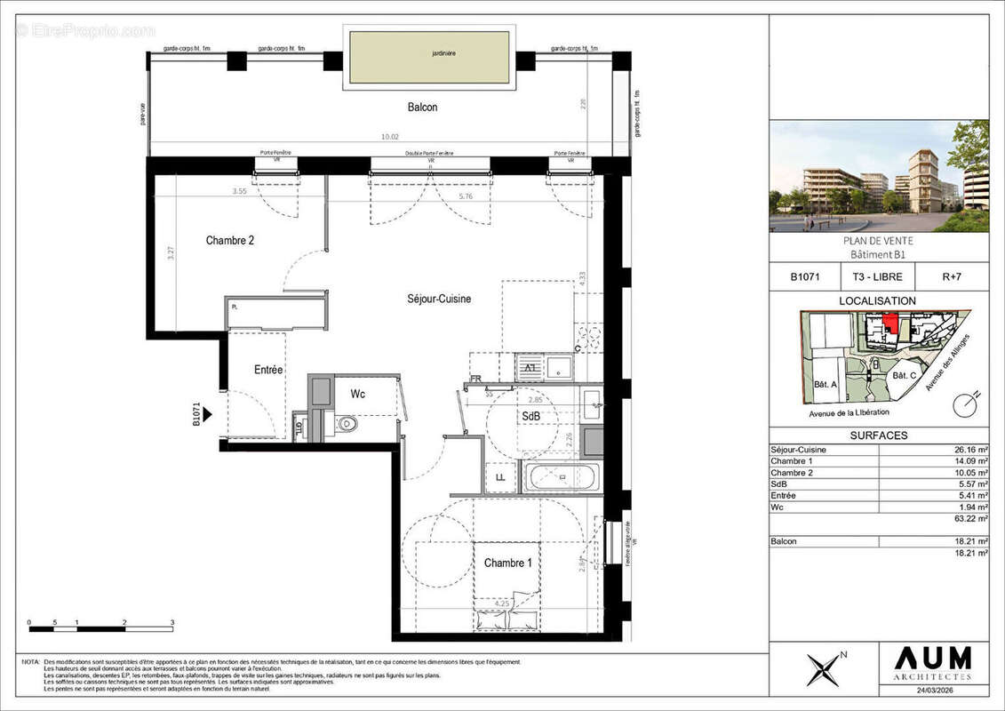 Appartement à THONON-LES-BAINS