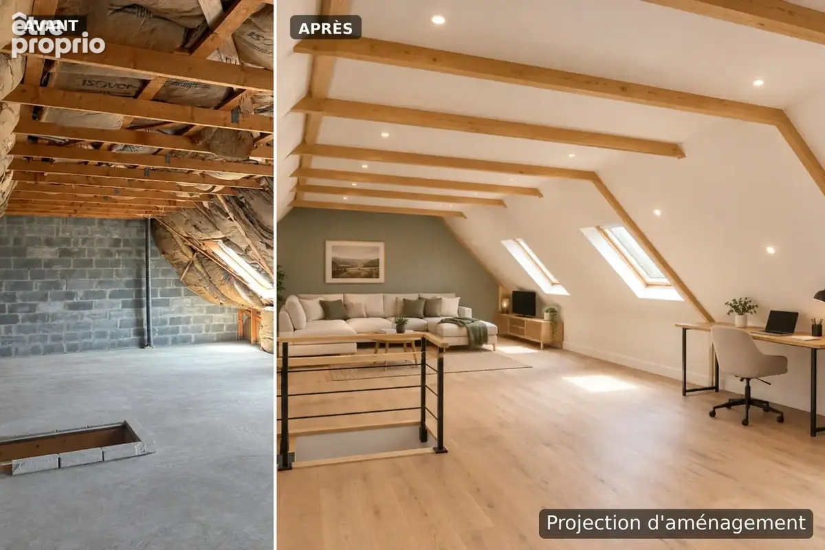 Raillencourt-Sainte-Olle   Belle maison individuelle avec fort potentiel d’évolution - semi-plein pied - photo 9