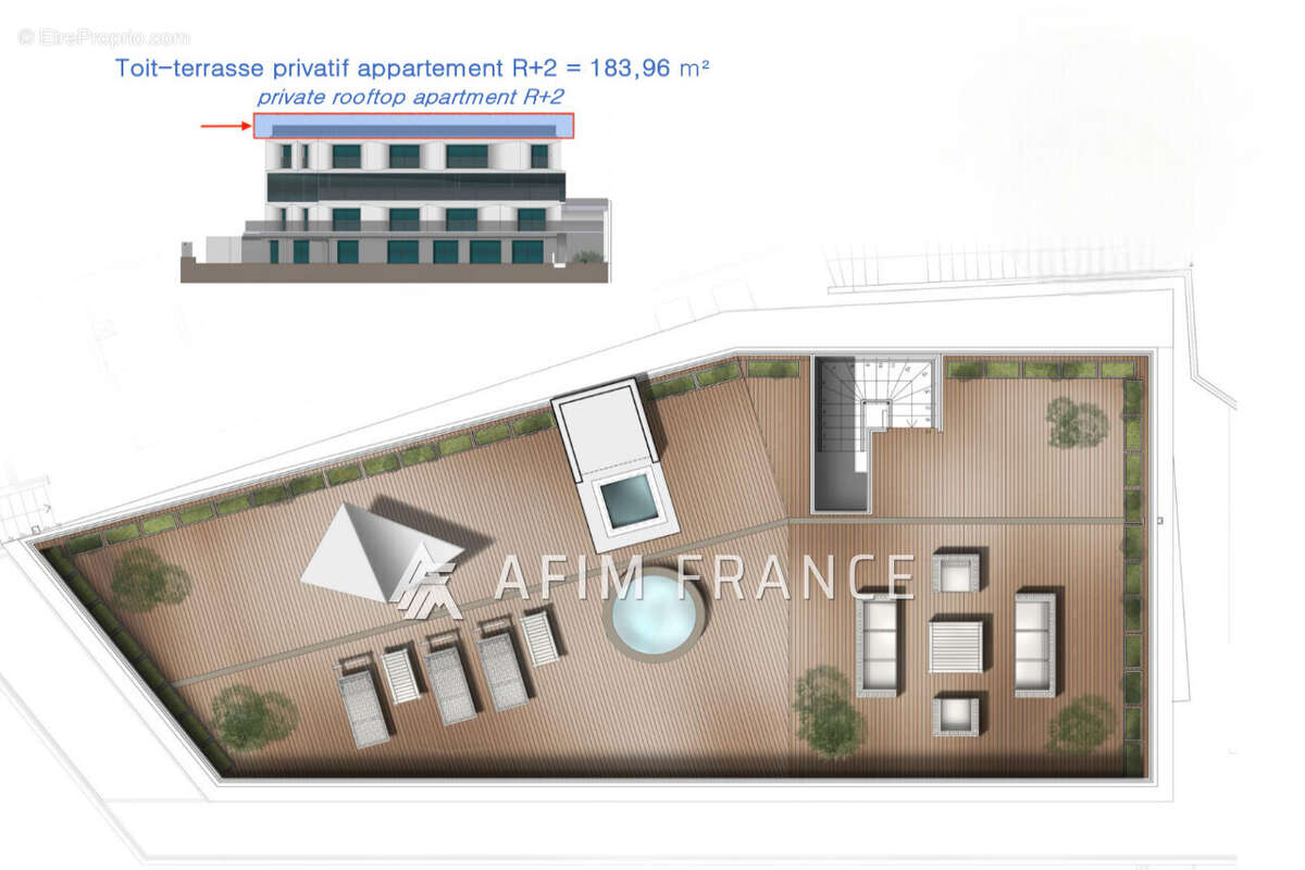 Appartement à CAP-D'AIL