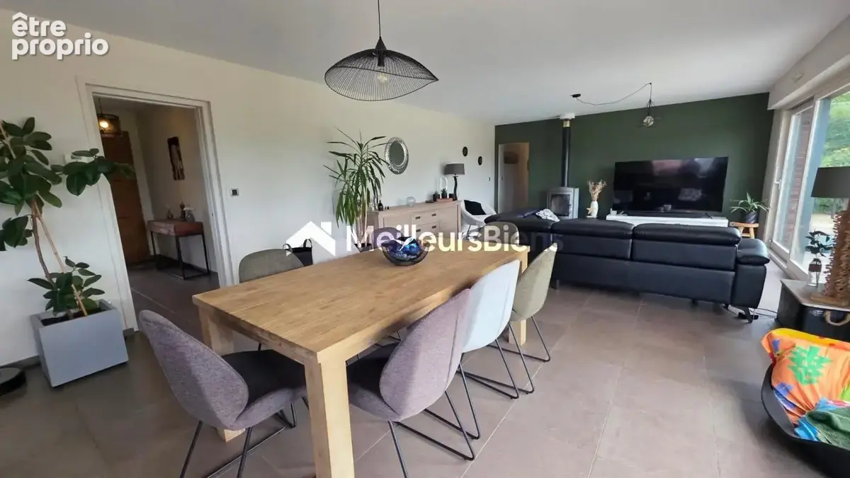 Maison plain-pied 145 m² à Beaudignies, 4 chambres et sous-sol complet et Piscine - photo 3