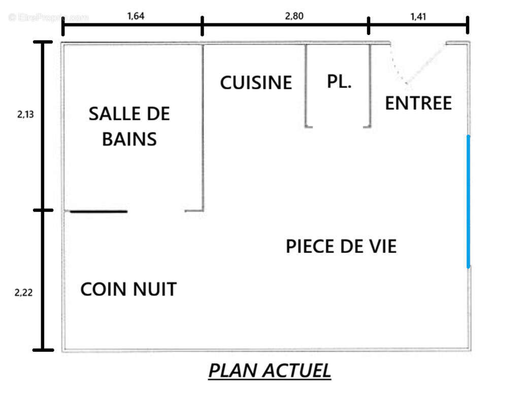 Appartement à PARIS-2E