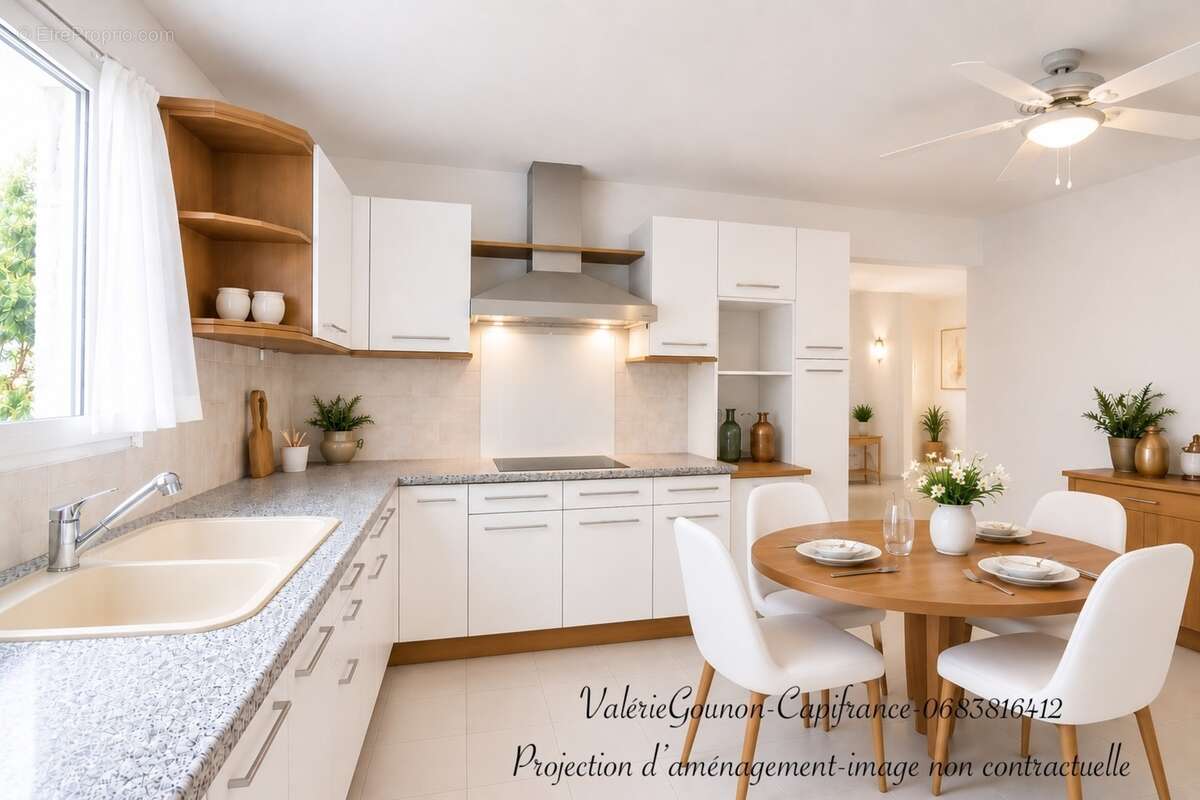 Maison à vendre 5 pièces JUVIGNAC (34),4 Chambres,130 m2, Terrain 645m2, Jardin,Sous-Sol total-Garage double-Piscine - photo 6