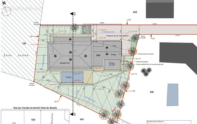 Terrain à BONREPOS-SUR-AUSSONNELLE
