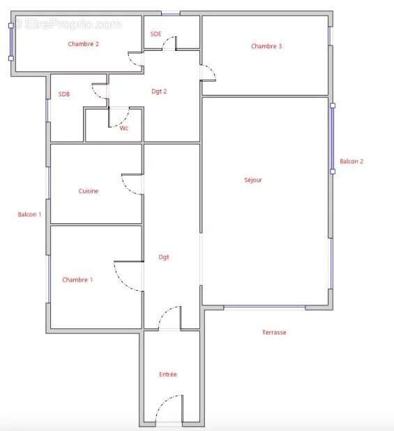Appartement à BORDEAUX