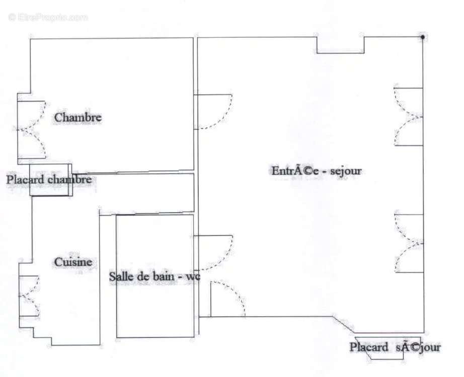 Appartement à PARIS-20E