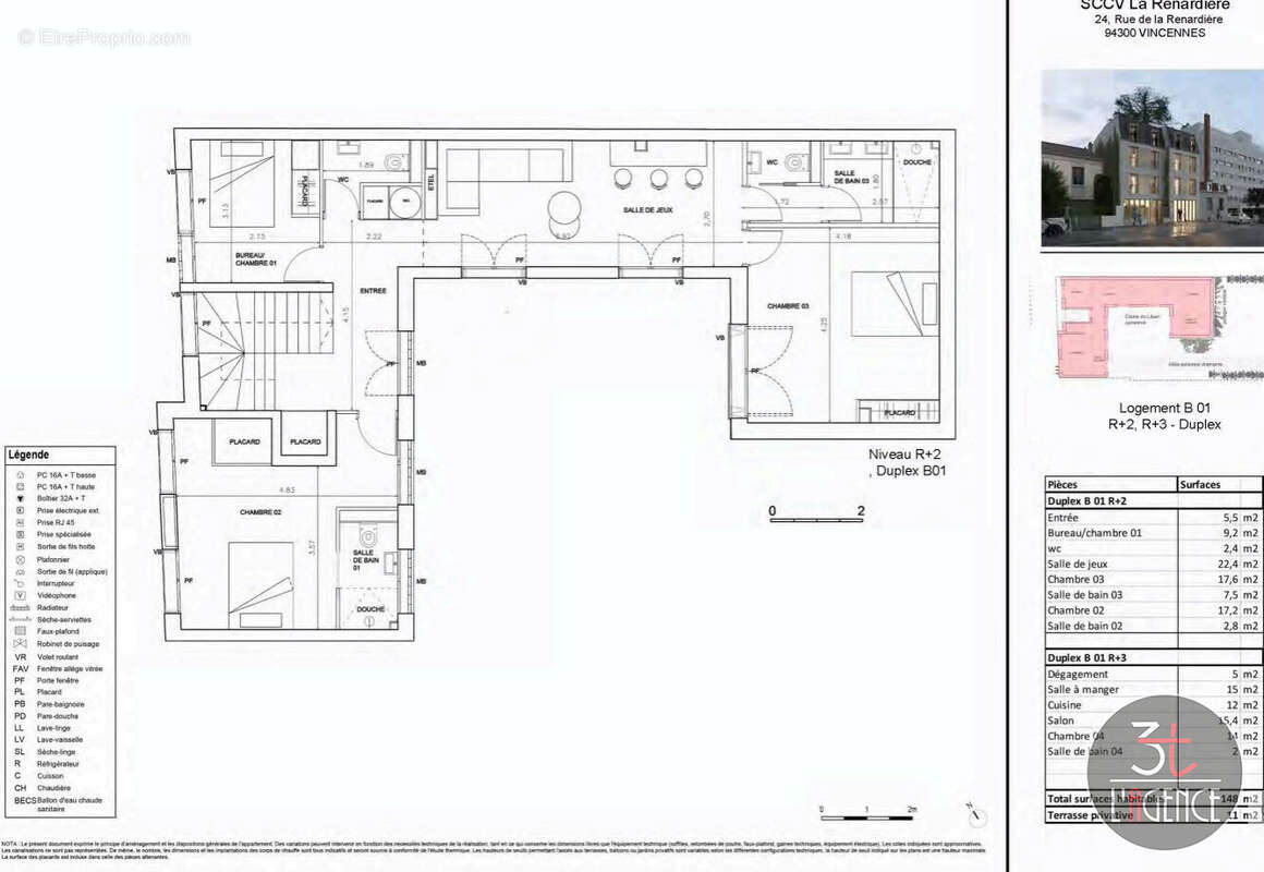 Appartement à VINCENNES