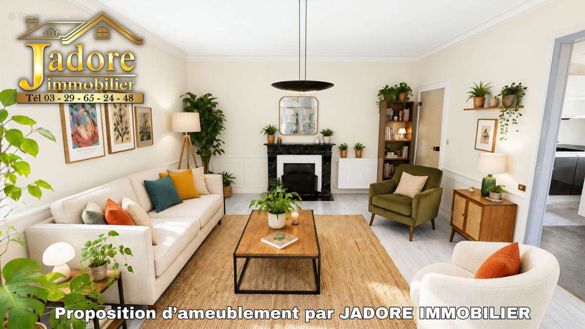 REMIREMONT   COEUR DE VILLE SOUS LES ARCADES Appartement lumineux avec parking privé et véranda - photo 5