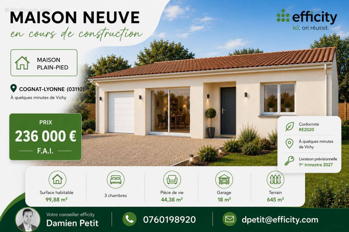 Maison à COGNAT-LYONNE