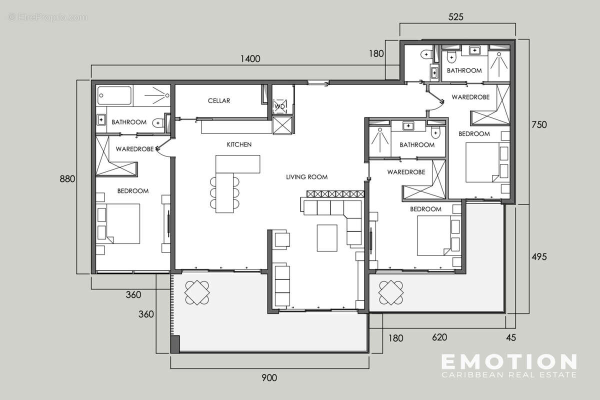 Appartement à SAINT-MARTIN