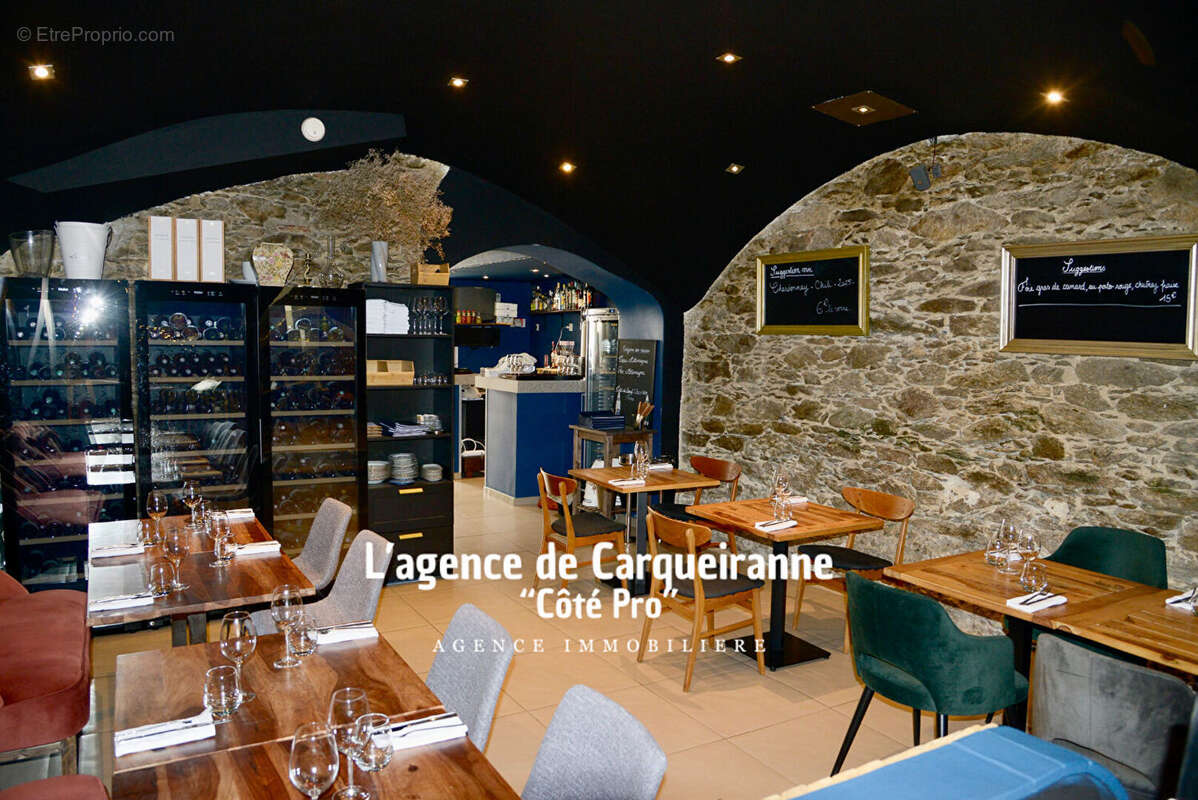 A vendre fonds de commerce restaurant de 105 m2  entierement equipe et disposant d'une belle terrasse idealement situe au centre - photo 5