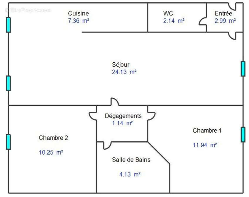 Appartement à SAINT-MAURICE-DE-LIGNON