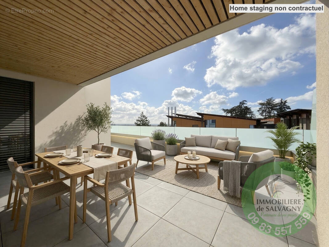 Appartement à LA TOUR-DE-SALVAGNY