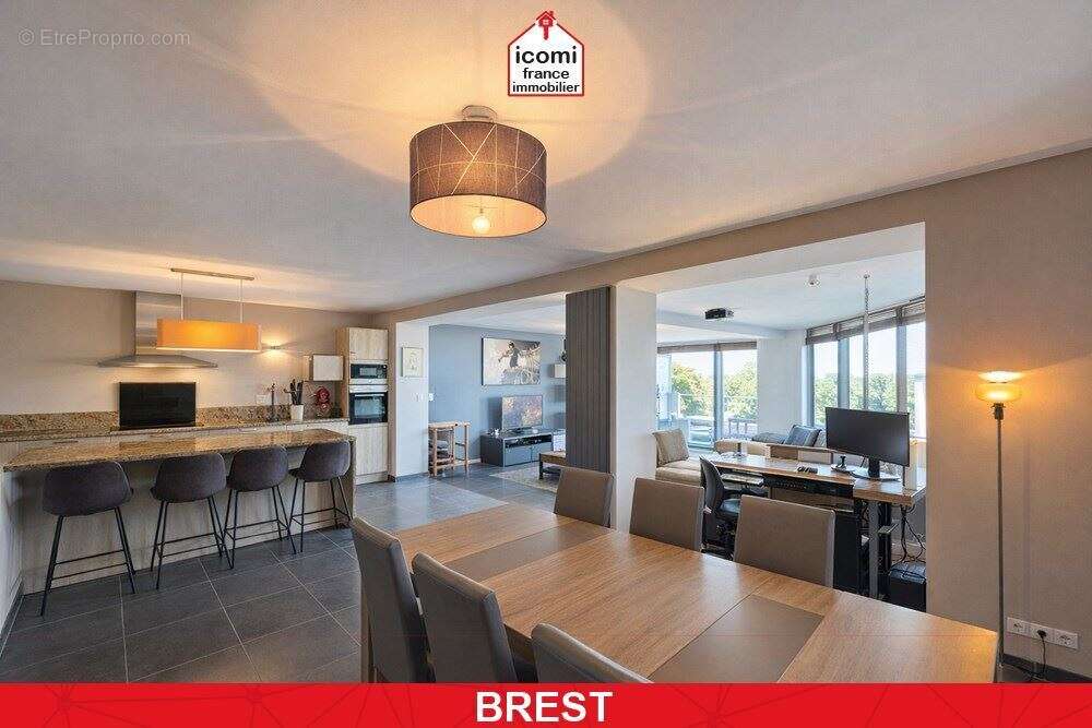 Finistere - brest (29200) - a vendre - maison de 150 m² avec extension contemporaine - espace de vie +60 m² - 3/4 chambres - jar - photo 4