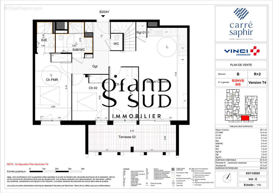 Appartement à LA GRANDE-MOTTE