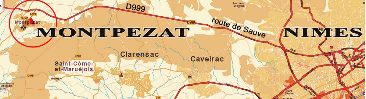 Terrain à CLARENSAC