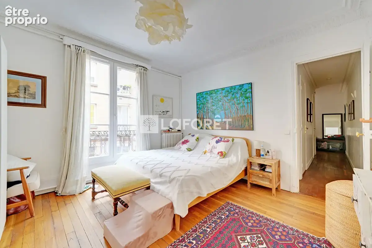 Appartement familial de charme, 5 pièces  3 chambres Paris 13ème au pied de la Butte-aux-Cailles - photo 4