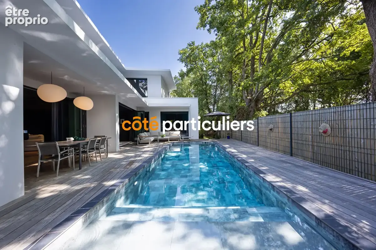 Sucé-sur-erdre - - maison contemporaine au style californien - - 260m2 utiles - - calme - - piscine - - standing - photo 14