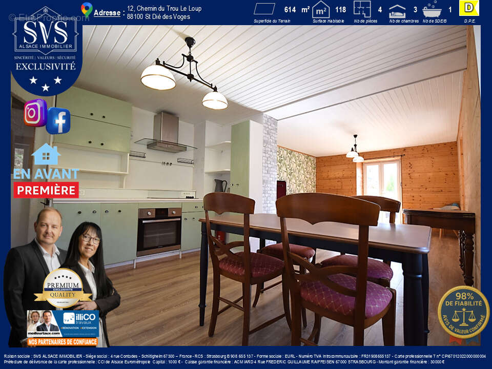 Maison à SAINT-DIE-DES-VOSGES