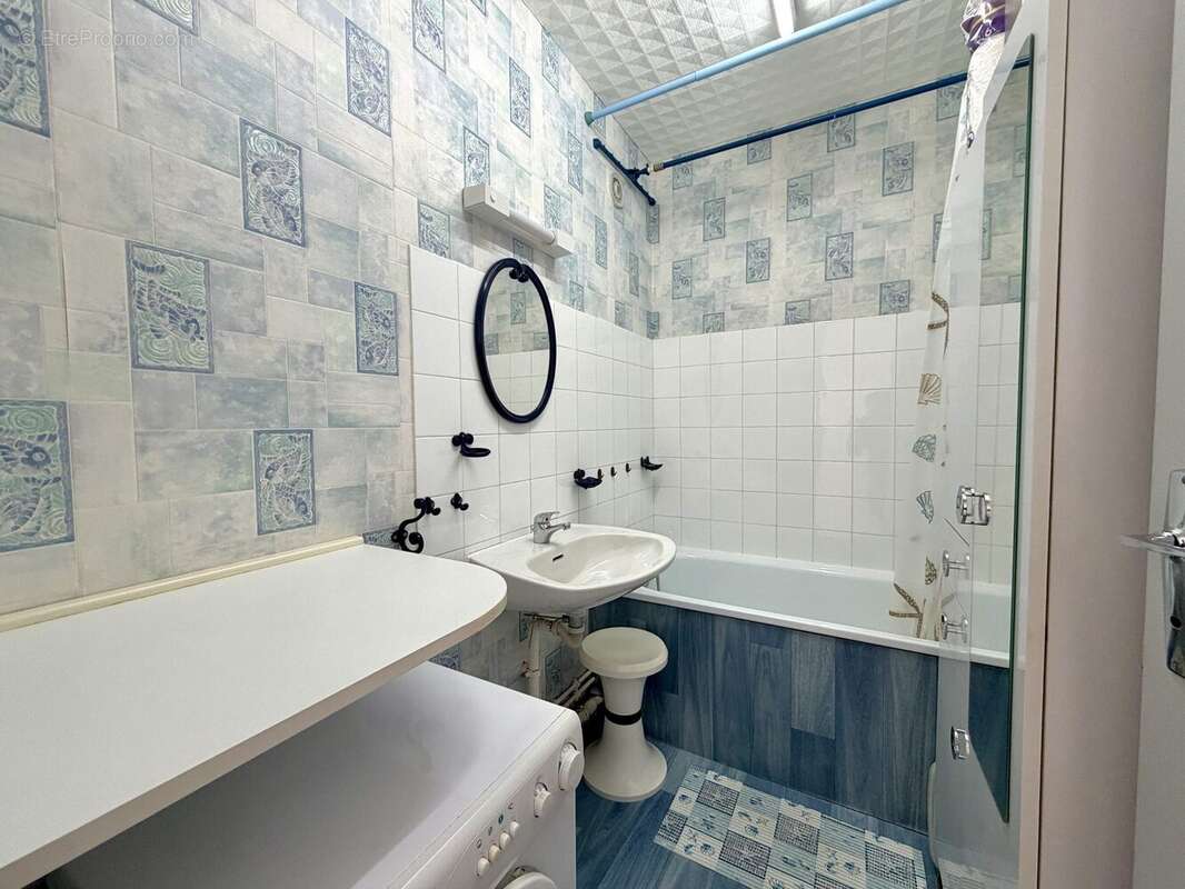 Salle de bains - Appartement à SAINT-JEAN-DE-MONTS