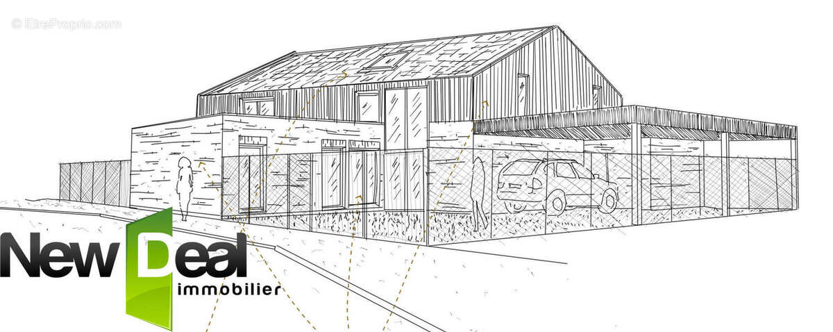 Maison d'architecte 175m2 avec carport - photo 5