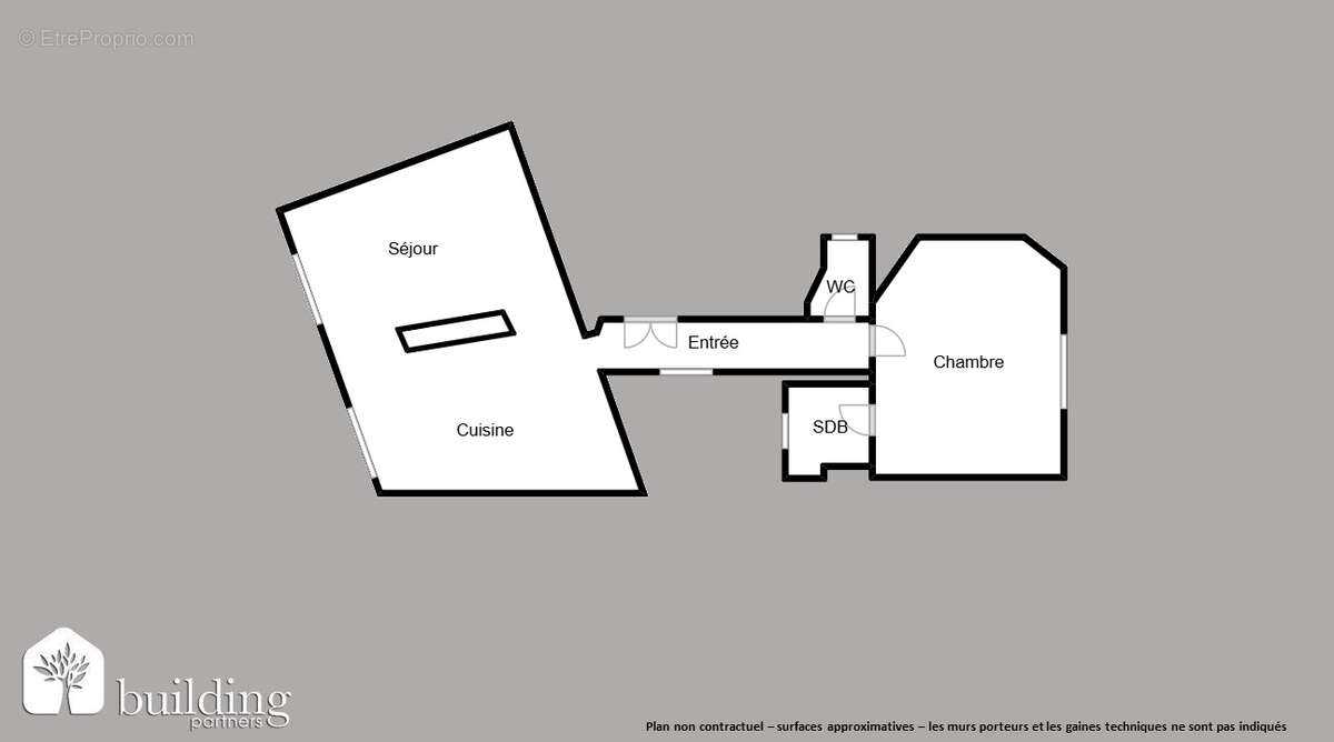Appartement à LEVALLOIS-PERRET