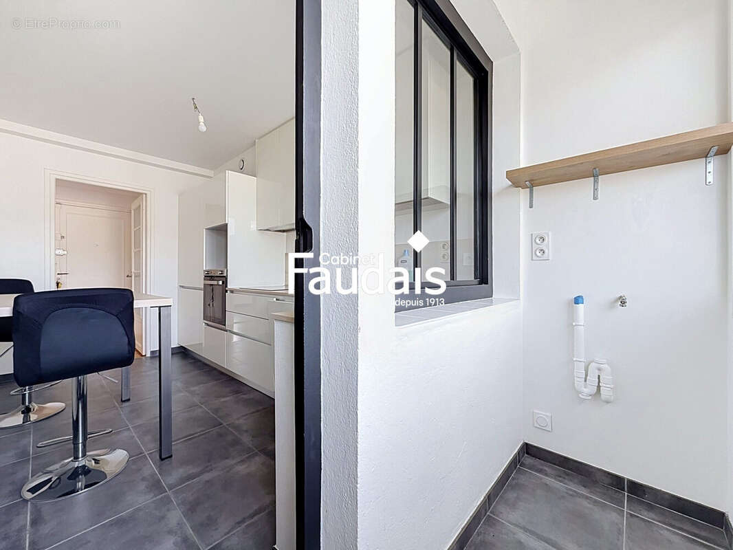 loggia/cuisine - Appartement à SAINT-LO