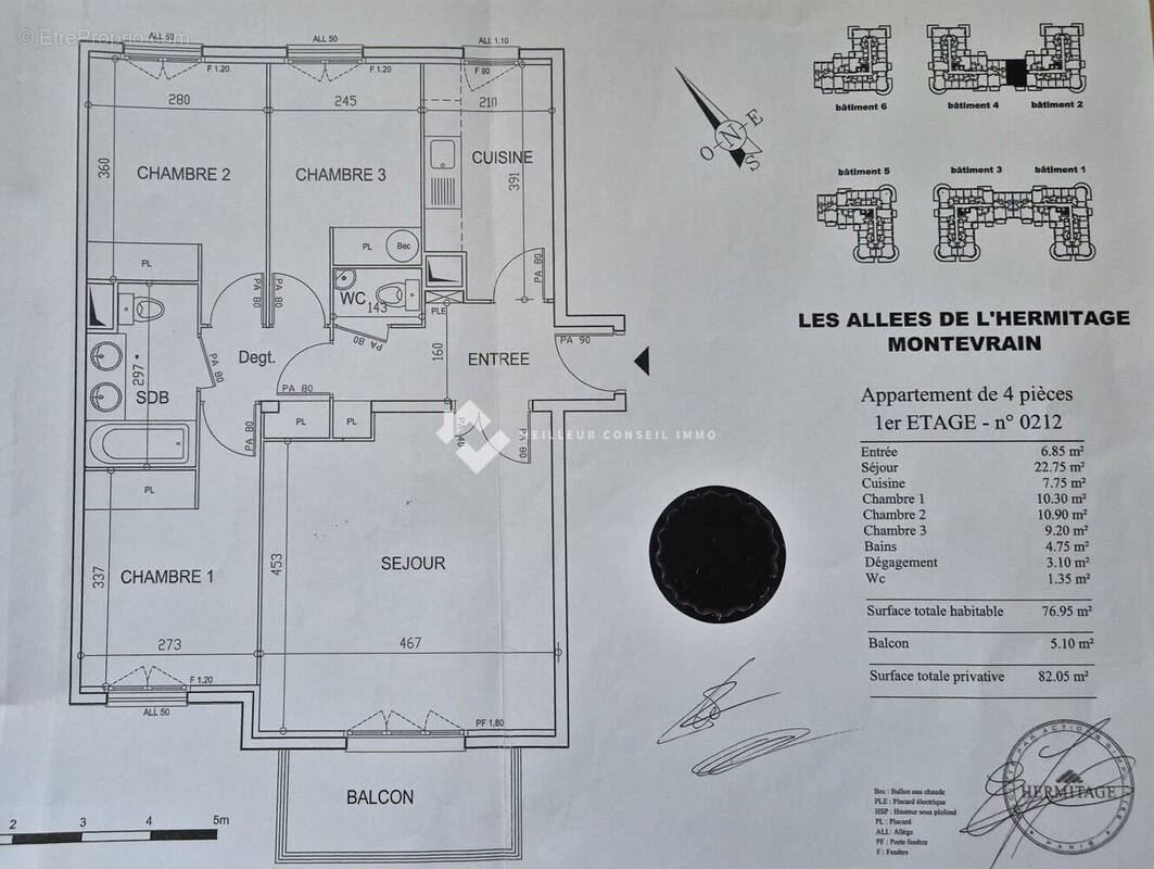 Appartement à MONTEVRAIN