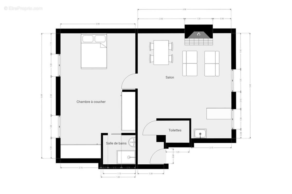 Appartement à PARIS-18E