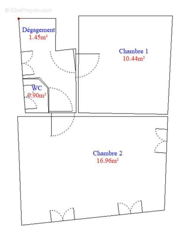 Saint Romain Lachalm 43620 Centre bourg Maison de village en pierre à rénover 61m² habitables - photo 10