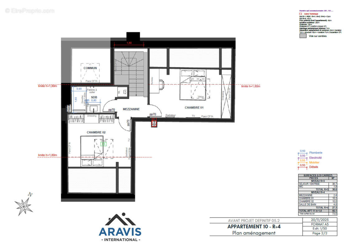 Appartement à LES VILLARDS-SUR-THONES