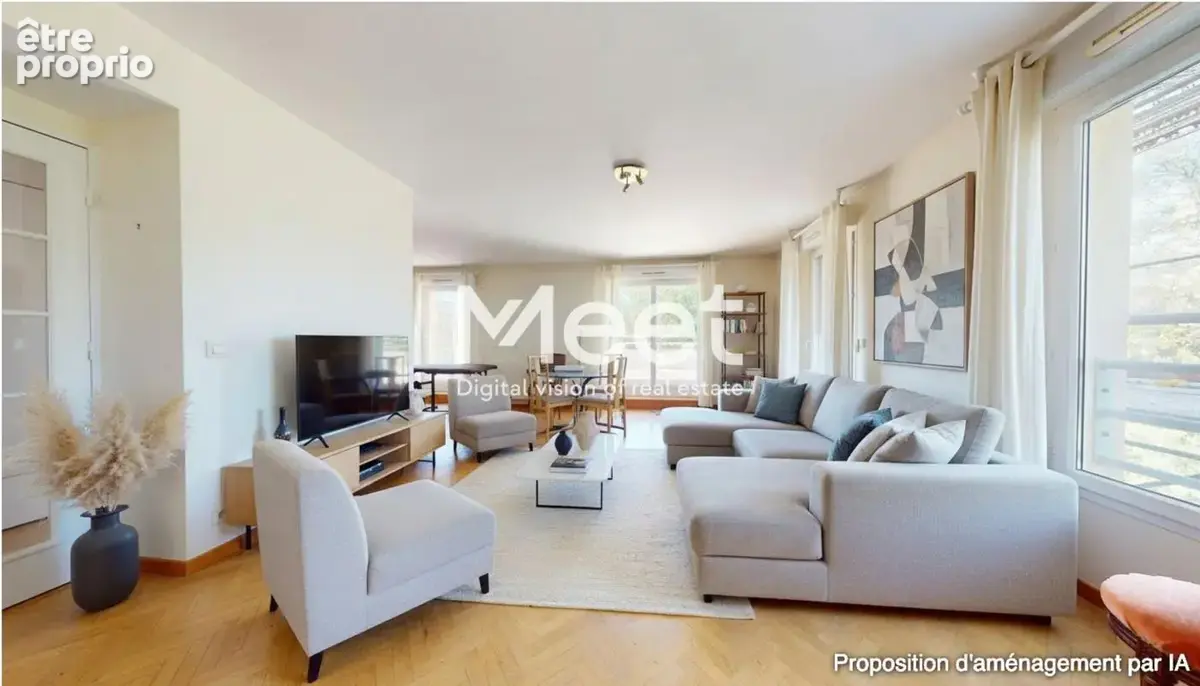 Appartement - immeuble recent - 5 pieces - coteaux-malassis - photo 15